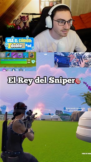 El Rey del Sniper en Fortnite🎯