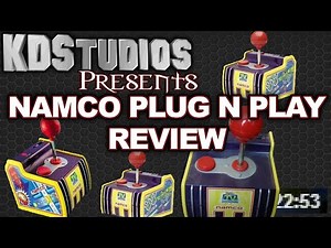NAMCO Pac-Man PLUG AND PLAY Review - Jakks Pacific Plug n Play TV Games 5 in 1