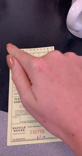 Waffle House receipts will always b a mystery