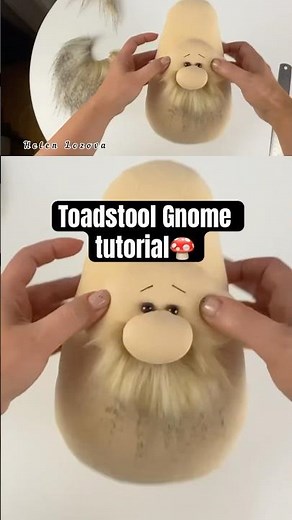 PDF pattern + free tutorial ⬆️😍#helenlozova #gnomes #halloweendecor #handmade #diycrafts