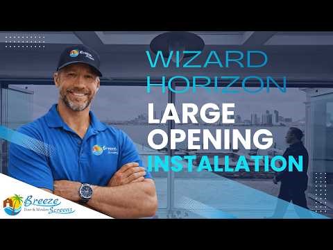 Wizard Horizon Large opening 40 feet wide double door