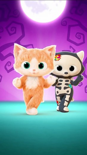 Cat Dancing to Spooky Scary Skeletons | Funny Animal Dance Compilation