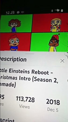 RQ Little Einsteins Reboot (Season 2) Christmas