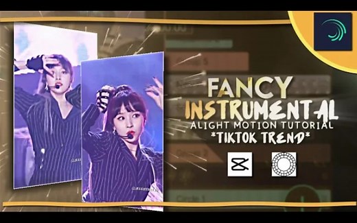 Tik Tok上很火的FANCY EDIT教程/Alight Motion
