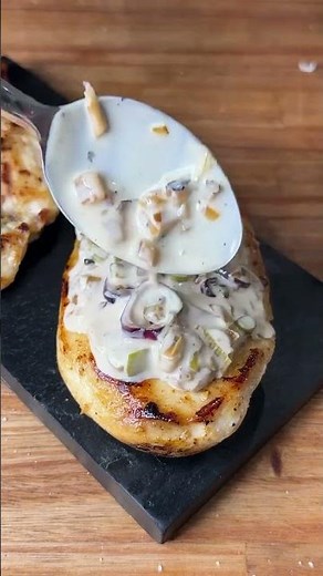 SUPER CREAMY CHICKEN WITH PASTA! (Recipe) #shorts #easyrecipes #viralrecipes #chicken #pasta