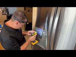 LG refrigerator dispenser light replacement