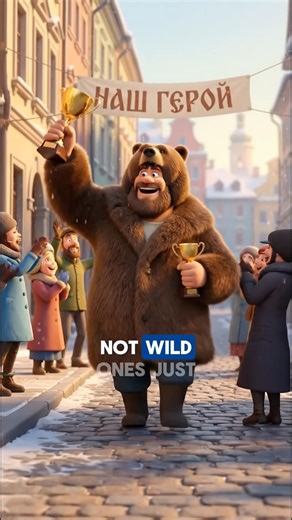 Wait… Russians Don’t Ride Bears to Work?! 🐻😂