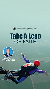 Are you over-planning your life out of fear? 🪂 David Cerullo shares his own struggles with self-reliance — and how real peace came when he trusted God completely. 📖 “We live by faith, not by sight.” — 2 Corinthians 5:7 🕊️ Drop the backup plan. Take the leap. Watch now: https://my.inspiration.org/Prepare-for-Takeoff #PrepareForTakeoff #FaithOverFear #StrengthenYourWalk #ChristianEncouragement | Inspiration Ministries