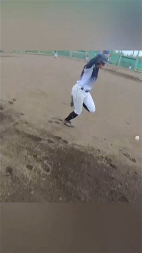 軟式の守備むずくない？ #pov#軟式グローブ #セカンド