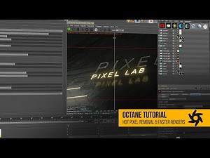 Octane Tutorial: Fix Hot Pixel Fireflies & Faster Renders