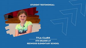 2.6K views | It's Testimonial Tuesday! Today's featured student is Tyla Clark a fourth-grader at Redwood Elementary School. Tyla, we are so proud of you and your peers at Redwood! Way to go! #wearevwsd | Vicksburg Warren School District | Facebook