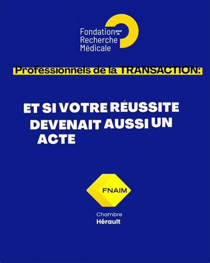 La FNAIM de l’Hérault est heureuse de vous dévoiler son nouveau projet avec la FRM.