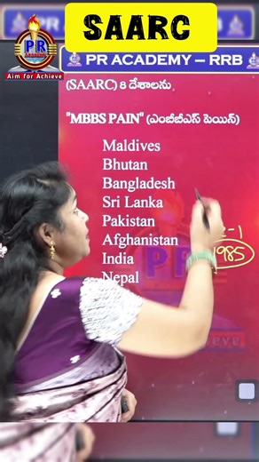 SAARC | EASY TRICKS | 8 COUNTRYS| PR ACADEMY
