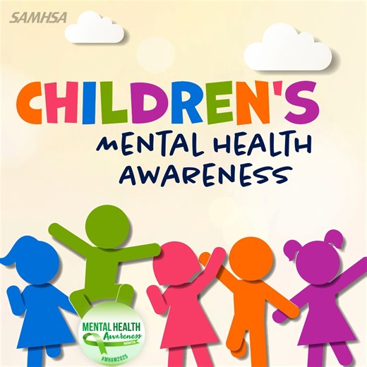 Children’s #MentalHealth is vital for overall well-being. Stress from school or family changes can take a toll on their mental health—so recognizing the signs of distress is key. Families, caregivers & communities all play a role in helping kids thrive! https://www.samhsa.gov/find-support/helping-someone/helping-your-child | SAMHSA