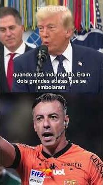 TRUMP CALLS BRAZILIAN REFEREE RAPHAEL CLAUS 'SUSPECT' AND CRITICIZES CALL ON BALOGUN PLAY