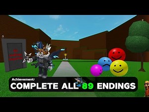 How To Get All 89 Endings || Easiest Game On Roblox 🏆