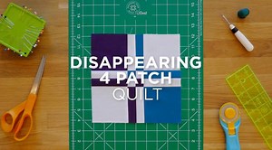 They say a magician never reveals the secrets to their magic tricks. Since we're not magicians, we're going to let you in on one. The Disappearing Four Patch Quilt Block is super simple to make and it's gorgeous! Watch the Quilt Snips below to learn how you too can make this block! SHARE this secret with your quilty friends! :) #quiltsnips Watch the full tutorial here: https://www.missouriquiltco.com/land/tutorials/disappearing-four-patch-quilt-snips/index.html?utm_source=facebook&utm_medium=lp&