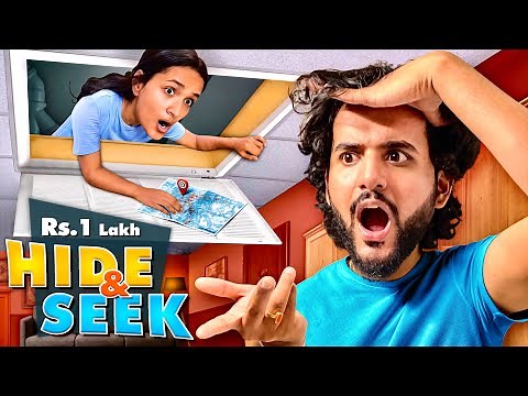 HIDE and SEEK challenge in a HAUNTED mansion !!