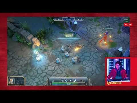 Free YouTube Gaming Stream Template | Glitch Style | No Watermark