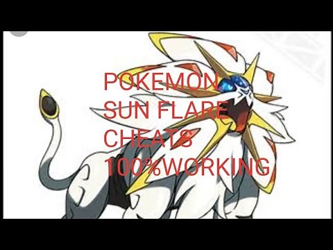 CHEAT CODES FOR POKEMON SUN FLARE.