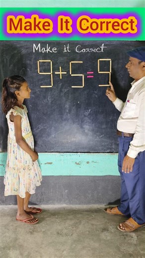 Make it Correct 🤯 innovative ideas #short #education #maths #school #students #ytshorts #trending