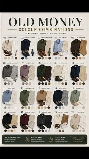 trending Old money outfit combinations 😍 #oldmoney #oldmoneyoutfits #fashionguide #formalwear