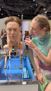 209K views · 3.2K reactions | Elon Musk DOG ROBOT and more at Art Basel Miami Beach 2025! Art Basel #artbasel #artfair #artbaselmiami | The Art Revival | Facebook