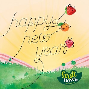 Happy New Year to all our #fruitbowlfamily. May 2018 be happy and fruitful! | Fruit Bowl