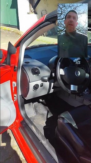 Sonne pur mit dem Red New Beetle im Traumzustand. #vw #cabriolet #dreamcar #jbs_schrauberei
