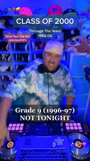 8.4K views · 182 reactions | CLASS OF 2000 Through The Years 酪 #Graduation #80s #90s #2000s #Grad #MusicChallenge #GenX #Milennial #GenZ #DJ #BigBlizz #Trict | DJ Blizzard aka BigBlizz | Facebook