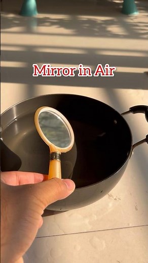 Rainbow from Mirror 🌈 #science #experiment #rainbow #shorts #diykids #howto