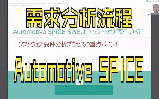软件开发中需求分析的过程---automotive spice 要点 日语