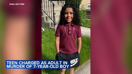 Teen charged in 7-year-old's murder to be transferred to Cook County jail on 18th birthday