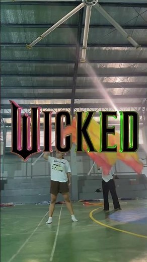 Defying Gravity Flag Choreography #defyinggravity #colorguard