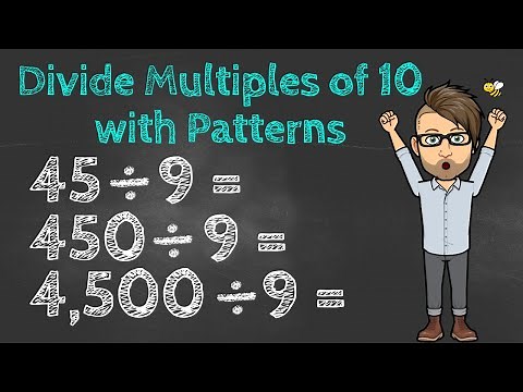 How to use Patterns to Divide by Multiples of 10 | Math with Mr. Bee | CCSS 5.NBT.B.6