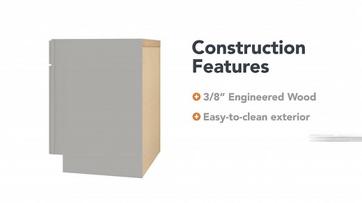 Hampton Bay Courtland 30 in. W x 12 in. D x 18 in. H Assembled Shaker Wall Microwave Shelf Kitchen Cabinet in Polar White WMS301812-CSW