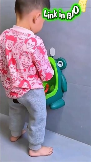 This Frog Potty Trains Kids Fast 😲 | Baby Boy Toilet Training#unboxing #viralproducts #kidstoilet