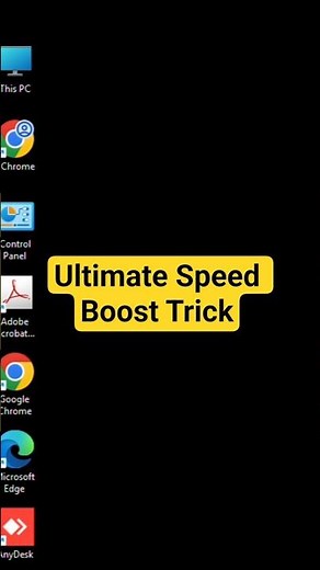 Ultimate Speed Boost Trick #shorts #youtubeshorts #computertechnic #fix