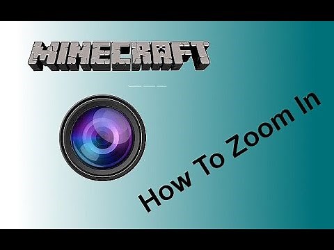 Minecraft - How To Zoom Closer In On Minecraft - (Without Mods)