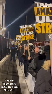21K views · 124 reactions | Workers are on strike at multiple Amazon facilities. The latest here: https://tinyurl.com/3e5h29pc | Fox 8 News | Facebook