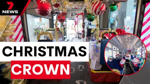 Decked out in decorations the buses were vying to be crowned best Christmas themed bus of 2024. 📱Download the 7NEWS app: 7news.link/7newsapp #7NEWS | 7NEWS Sydney