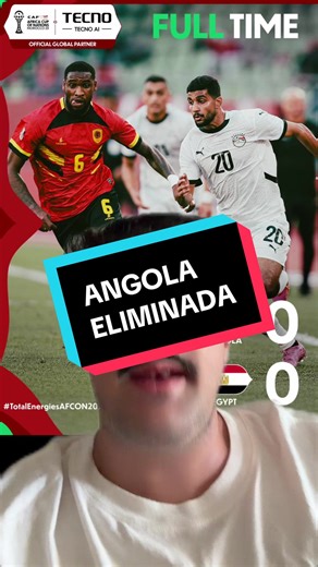 Eliminação da Seleção Angolana na Copa Africana 2025