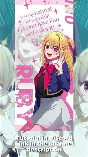 Ruby Hoshino - Oshi no Ko Live Wallpaper Theme - KLWP Project #wallpaper #oshinoko #android