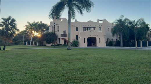 As the sun rises for the first time in 2026 at the historic Curtiss Mansion in Miami Springs we want to wish our family, friends and followers a Healthy, Prosperous and Happy New Year. | Miami Springs Historical Society and Museum