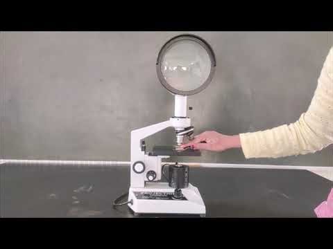 Projection Microscope - Parts & Function | Working of Projection Microscope ENGLISH Version