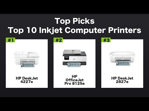 10 Best Inkjet Computer Printers You Need in 2025