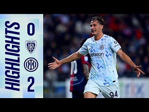 PIO'S FIRST SERIE A GOAL: WHAT A FEELING 🐥 | CAGLIARI 0-2 INTER | SERIE A 25/26 HIGHLIGHTS ⚫🔵