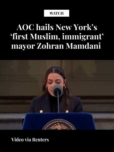 Democrat Zohran Mamdani became New York City's mayor on Thursday, kicking off his term during a public swearing-in ceremony on the steps of City Hall and aiming to deliver on a liberal agenda and address cost-of-living concerns. Mamdani, a member of his party's left-wing democratic socialist faction, was elected last November in a prominent victory that could influence how Democrats approach this year's midterm elections that will determine control of the US Congress. The 34-year-old campaigned 