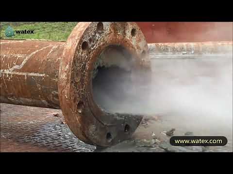 hydro jetting machine for pipe tube tank cleaning the concrete and oil/high pressure water cleaner