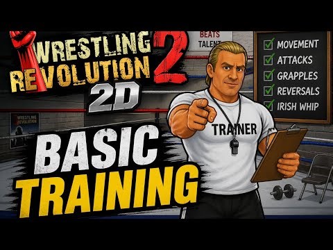 Wrestling Revolution 2D Tutorial – Basic Training.